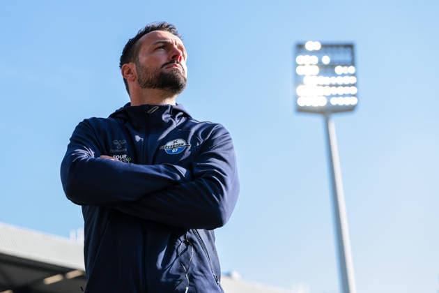 15 02 2026, Football, Season 2025 2026, 2 Bundesliga, 22 Matchday, VfL Bochum 1848 SC Paderborn 07, Coach Ralf Kettemann SC Paderborn 07 , Bochum Vonovia Ruhrstadion NRW Germany xRHR PHOTO DEx Copyright: DennisxEwert RHR-FOTOx RHR-FOTO DE