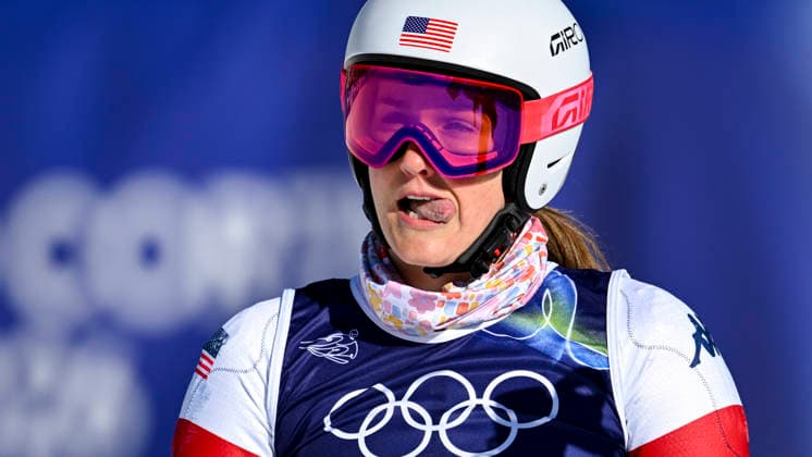 OLYMPICS - Winter Olympic Games, Olympische Spiele, Olympia, OS Milano Cortina 2026 CORTINA D AMPEZZO,ITALY,15.FEB.26 - OLYMPICS, ALPINE SKIING - Winter Olympic Games Milano Cortina 2026, giant slalom, women.. Image shows Paula Moltzan (USA).  GEPAxpictures xAlexanderxSolc