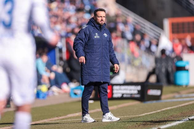 15 02 2026, Football, Season 2025 2026, 2 Bundesliga, 22 Matchday, VfL Bochum 1848 SC Paderborn 07, Coach Ralf Kettemann SC Paderborn 07 , Bochum Vonovia Ruhrstadion NRW Germany xRHR PHOTO DEx Copyright: DennisxEwert RHR-FOTOx RHR-FOTO DE