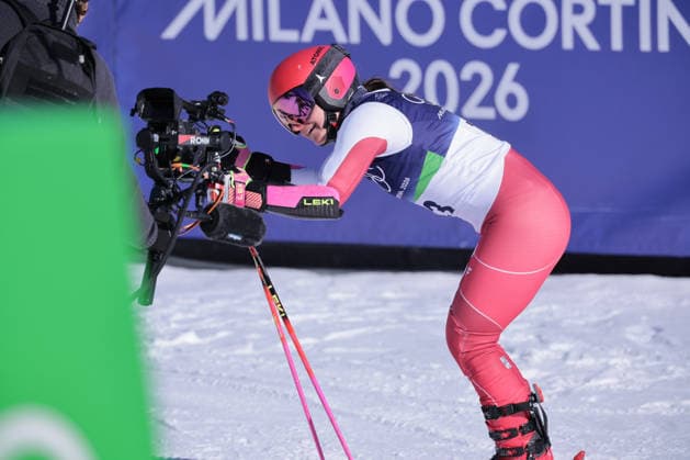 Maryna Gasienica-Daniel (POL) during Olympic Winter games, Winterspiele,Spiele, Summer games Milano-Cortina 2026, Alpine Skiing Women s Giant Slalom on February 15, 2026 at Tofane Alpine Skiing Centre in Cortina d Ampezzo, Italy  Copyright: xLucianoxMariaxBisi IPAxSportx xipa-agency.netx xx IPA_71548332 IPA_Agency_IPA71548332
