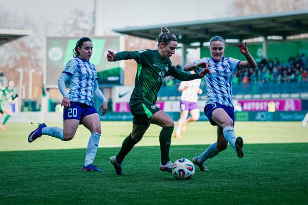 Football, Women, 1st BL, VfL Wolfsburg - SGS Essen