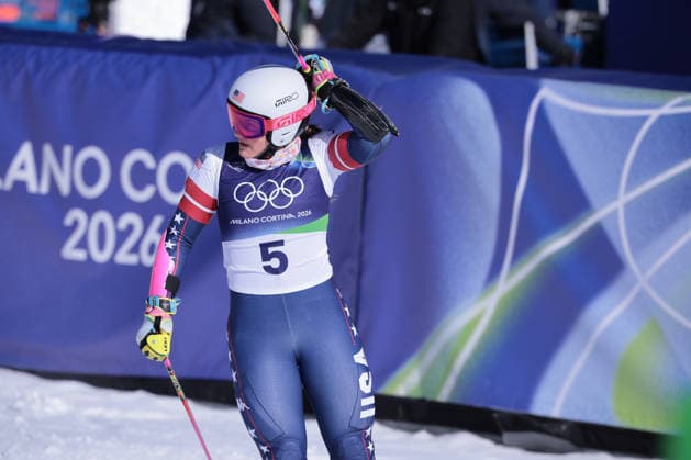 Paula Moltzan (USA) during Olympic Winter games, Winterspiele,Spiele, Summer games Milano-Cortina 2026, Alpine Skiing Women s Giant Slalom on February 15, 2026 at Tofane Alpine Skiing Centre in Cortina d Ampezzo, Italy  Copyright: xLucianoxMariaxBisi IPAxSportx xipa-agency.netx xx IPA_71548343 IPA_Agency_IPA71548343