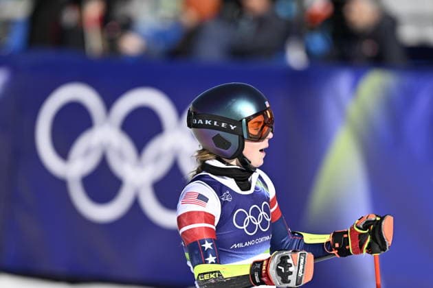 CORTINA, ITALY 20260215 Mikaela Shiffrin, USA, in the finish area after the second run of the women s giant slalom in Cortina during the Winter Olympics in Milan Cortina, Italy. *** The image is included in the SPORTS PACKAGE. For others PAID IMAGE *** CORTINA ITALY x10050x *** CORTINA, ITALY 20260215 Mikaela Shiffrin, USA, in the finish area after the second run of the women s giant slalom in Cortina during the Winter Olympics in Milan Cortina, Italy The image is included in the SPORTS PACKAGE For others PAID IMAGE CORTINA ITALY x10050x  Copyright: xPontusxLundahl TTx 2026 OLYMPICS ALPINE GIAN SLALOM WOMEN
