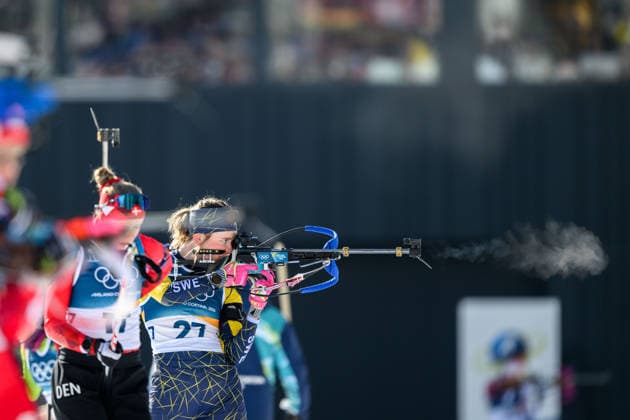 260215 Elvira Öberg of Sweden during zeroing in women s biathlon 10 km pursuit during day 9 of the 2026 Winter Olympics on February 15, 2026 in Anterselva. Photo: Mathias Bergeld BILDBYRAN kod MB MB1330 skidskytte biathlon skiskyting Olympic Games, Olympische Spiele, Olympia, OS olympics winter olympics os ol olympiska spel vinter-os olympiske leker milano cortina 2026 milan cortina 2026 milano cortina 2026 olympic games milano cortina 2026 winter olympic games milano cortina-os milano cortina-ol vinter-ol 9 bbeng pursuit jaktstart *** 260215 Elvira Öberg of Sweden during zeroing in women s biathlon 10 km pursuit during day 9 of the 2026 Winter Olympics on February 15, 2026 in Anterselva Photo Mathias Bergeld BILDBYRAN code MB MB1330 biathlon biathlon olympic games olympics olympics winter olympics os ol olympiska spel vinter os olympiske leker milano cortina 2026 milan cortina 2026 milano cortina 2026 olympic games milano cortina 2026 winter olympic games milano cortina os milano cortina ol vinter ol 9 bbeng pursuit jaktstart  Copyright: MATHIASxBERGELD BB260215MB060