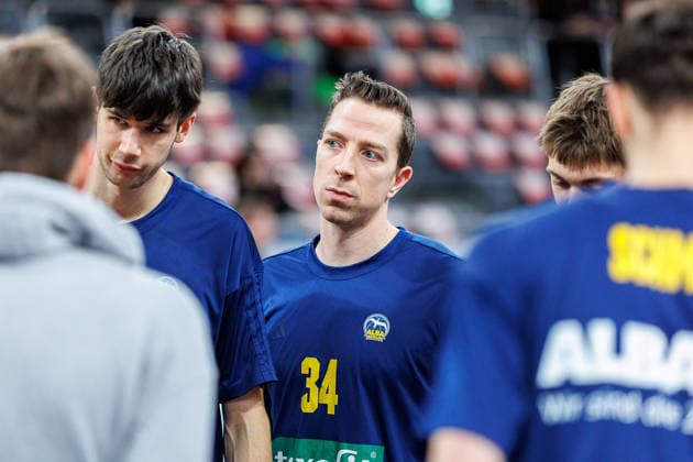 Justin Bean ALBA Berlin, 34 , single picture, single photo, portrait, portraet, before the start of the match, BMA365 Bamberg Baskets vs ALBA Berlin, Basketball, easyCredit BBL, Matchday 20, 15 02 2026 BMA365 Bamberg Baskets vs ALBA Berlin, Basketball, easyCredit BBL, Matchday 20, 15 02 2026 Bamberg Copyright: xEibner-Pressefoto G.xSantemizx EP_EER