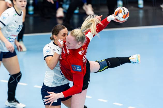 15 02 2026, GER, Handball, Women, Season 2025 2026, EHF European League , Group stage, Thueringer HC Motherson Mosonmagyarovari KC Johanna Reichert Thueringer HC,29 99947 Bad Langensalza Salza Halle Sporthalle Mehrz Thüringen Germany