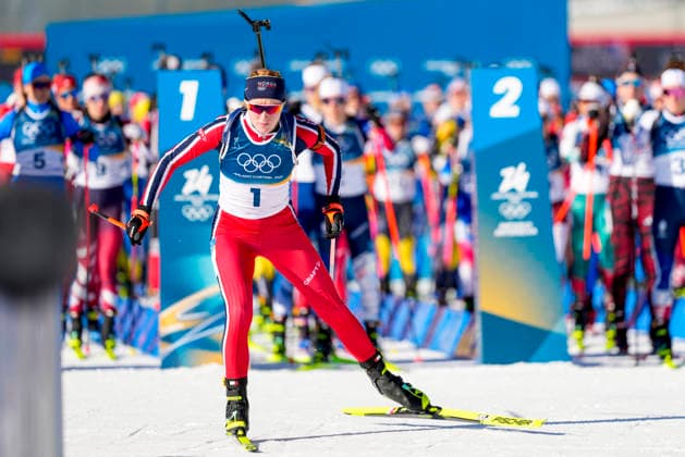 Winter Olympics in Milan Cortina 2026 Anterselva, Italy 20260215. Maren Kirkeeide from Norway during the 10 km pursuit women s biathlon at the Winter Olympics in Milan Cortina 2026. Photo: Heiko Junge NTB Anterselva Italy EDITORIAL USE ONLY. RESTRICTED USE FOR BETTING COMPANIES Ref:_SPOtv6TYDS3Bus.jpg *** Winter Olympics in Milan Cortina 2026 Anterselva, Italy 20260215 Maren Kirkeeide from Norway during the 10 km pursuit women s biathlon at the Winter Olympics in Milan Cortina 2026 Photo Heiko Junge NTB Anterselva Italy EDITORIAL USE ONLY RESTRICTED USE FOR BETTING COMPANIES  Copyright: xHeikoxJungex xNTBx