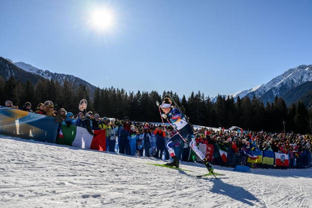 260215 Lou Jeanmonnot of France competes in women s biathlon 10 km pursuit during day 9 of the 2026 Winter Olympics on February 15, 2026 in Anterselva. Photo: Jon Olav Nesvold BILDBYRAN COP 217 MB1330 skidskytte biathlon skiskyting Olympic Games, Olympische Spiele, Olympia, OS olympics winter olympics os ol olympiska spel vinter-os olympiske leker milano cortina 2026 milan cortina 2026 milano cortina 2026 olympic games milano cortina 2026 winter olympic games milano cortina-os milano cortina-ol vinter-ol 9 bbeng pursuit jaktstart *** 260215 Lou Jeanmonnot of France competes in women s biathlon 10 km pursuit during day 9 of the 2026 Winter Olympics on February 15, 2026 in Anterselva Photo Jon Olav Nesvold BILDBYRAN COP 217 MB1330 biathlon biathlon biathlon olympic games olympics winter olympics os ol olympiska spel vinter os olympiske leker milano cortina 2026 milan cortina 2026 milano cortina 2026 olympic games milano cortina 2026 winter olympic games milano cortina os milano cortina ol vinter ol 9 bbeng pursuit jaktstart  Copyright: JONxOLAVxNESVOLD BB260215JE095