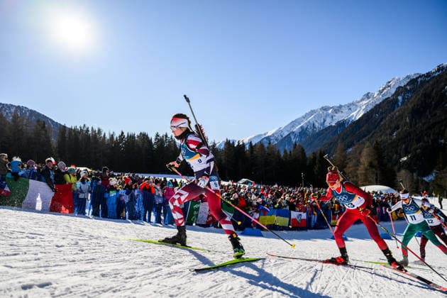 260215 Anna Andexer of Austria competes in women s biathlon 10 km pursuit during day 9 of the 2026 Winter Olympics on February 15, 2026 in Anterselva. Photo: Jon Olav Nesvold BILDBYRAN COP 217 MB1330 skidskytte biathlon skiskyting Olympic Games, Olympische Spiele, Olympia, OS olympics winter olympics os ol olympiska spel vinter-os olympiske leker milano cortina 2026 milan cortina 2026 milano cortina 2026 olympic games milano cortina 2026 winter olympic games milano cortina-os milano cortina-ol vinter-ol 9 bbeng pursuit jaktstart *** 260215 Anna Andexer of Austria competes in women s biathlon 10 km pursuit during day 9 of the 2026 Winter Olympics on February 15, 2026 in Anterselva Photo Jon Olav Nesvold BILDBYRAN COP 217 MB1330 biathlon biathlon biathlon olympic games olympics winter olympics os ol olympiska spel vinter os olympiske leker milano cortina 2026 milan cortina 2026 milano cortina 2026 olympic games milano cortina 2026 winter olympic games milano cortina os milano cortina ol vinter ol 9 bbeng pursuit jaktstart  Copyright: JONxOLAVxNESVOLD BB260215JE110