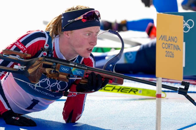 Winter Olympics in Milan Cortina 2026 Anterselva, Italy 20260215. Maren Kirkeeide from Norway during the 10 km pursuit women s biathlon at the Winter Olympics in Milan Cortina 2026. Photo: Heiko Junge NTB Anterselva Italy EDITORIAL USE ONLY. RESTRICTED USE FOR BETTING COMPANIES Ref:_SPOuPnbm8t8UZQ.jpg *** Winter Olympics in Milan Cortina 2026 Anterselva, Italy 20260215 Maren Kirkeeide from Norway during the 10 km pursuit women s biathlon at the Winter Olympics in Milan Cortina 2026 Photo Heiko Junge NTB Anterselva Italy EDITORIAL USE ONLY RESTRICTED USE FOR BETTING COMPANIES  Copyright: xHeikoxJungex xNTBx