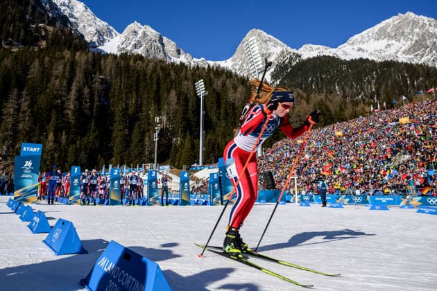 260215 Maren Kirkeeide of Norway competes in women s biathlon 10 km pursuit during day 9 of the 2026 Winter Olympics on February 15, 2026 in Anterselva. Photo: Mathias Bergeld BILDBYRAN kod MB MB1330 skidskytte biathlon skiskyting Olympic Games, Olympische Spiele, Olympia, OS olympics winter olympics os ol olympiska spel vinter-os olympiske leker milano cortina 2026 milan cortina 2026 milano cortina 2026 olympic games milano cortina 2026 winter olympic games milano cortina-os milano cortina-ol vinter-ol 9 bbeng pursuit jaktstart *** 260215 Maren Kirkeeide of Norway competes in women s biathlon 10 km pursuit during day 9 of the 2026 Winter Olympics on February 15, 2026 in Anterselva Photo Mathias Bergeld BILDBYRAN code MB MB1330 biathlon biathlon olympic games olympics olympics winter olympics os ol olympiska spel vinter os olympiske leker milano cortina 2026 milan cortina 2026 milano cortina 2026 olympic games milano cortina 2026 winter olympic games milano cortina os milano cortina ol vinter ol 9 bbeng pursuit jaktstart  Copyright: MATHIASxBERGELD BB260215MB077