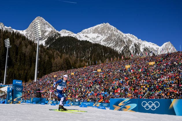 260215 Suvi Minkkinen of Finland competes in women s biathlon 10 km pursuit during day 9 of the 2026 Winter Olympics on February 15, 2026 in Anterselva. Photo: Mathias Bergeld BILDBYRAN kod MB MB1330 skidskytte biathlon skiskyting Olympic Games, Olympische Spiele, Olympia, OS olympics winter olympics os ol olympiska spel vinter-os olympiske leker milano cortina 2026 milan cortina 2026 milano cortina 2026 olympic games milano cortina 2026 winter olympic games milano cortina-os milano cortina-ol vinter-ol 9 bbeng pursuit jaktstart *** 260215 Suvi Minkkinen of Finland competes in women s biathlon 10 km pursuit during day 9 of the 2026 Winter Olympics on February 15, 2026 in Anterselva Photo Mathias Bergeld BILDBYRAN code MB MB1330 biathlon biathlon olympic games olympics olympics winter olympics os ol olympiska spel vinter os olympiske leker milano cortina 2026 milan cortina 2026 milano cortina 2026 olympic games milano cortina 2026 winter olympic games milano cortina os milano cortina ol vinter ol 9 bbeng pursuit jaktstart  Copyright: MATHIASxBERGELD BB260215MB078