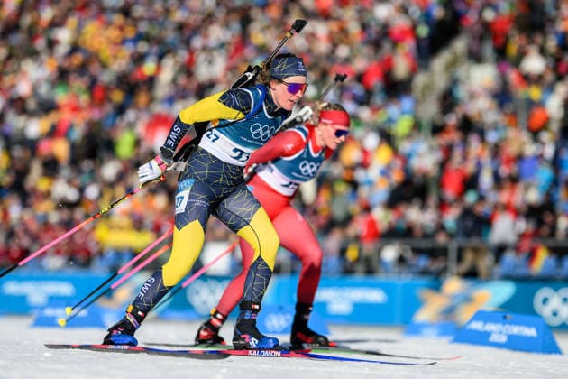 260215 Elvira Öberg of Sweden competes in women s biathlon 10 km pursuit during day 9 of the 2026 Winter Olympics on February 15, 2026 in Anterselva. Photo: Mathias Bergeld BILDBYRAN kod MB MB1330 skidskytte biathlon skiskyting Olympic Games, Olympische Spiele, Olympia, OS olympics winter olympics os ol olympiska spel vinter-os olympiske leker milano cortina 2026 milan cortina 2026 milano cortina 2026 olympic games milano cortina 2026 winter olympic games milano cortina-os milano cortina-ol vinter-ol 9 bbeng pursuit jaktstart *** 260215 Elvira Öberg of Sweden competes in women s biathlon 10 km pursuit during day 9 of the 2026 Winter Olympics on February 15, 2026 in Anterselva Photo Mathias Bergeld BILDBYRAN code MB MB1330 biathlon biathlon olympic games olympics olympics winter olympics os ol olympiska spel vinter os olympiske leker milano cortina 2026 milan cortina 2026 milano cortina 2026 olympic games milano cortina 2026 winter olympic games milano cortina os milano cortina ol vinter ol 9 bbeng pursuit jaktstart  Copyright: MATHIASxBERGELD BB260215MB081