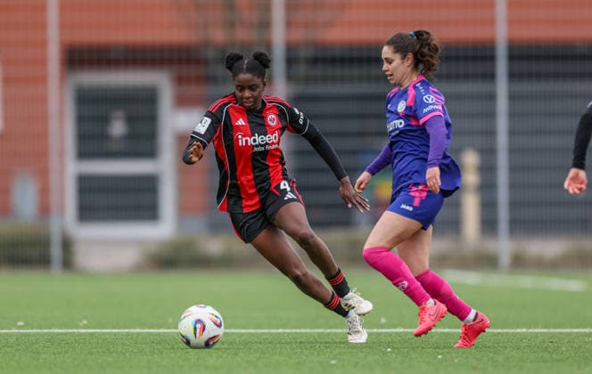 Football, Women, 2nd BL, Eintracht Frankfurt II - 1. FSV Mainz 05
