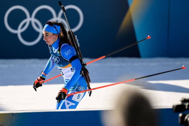 260215 Lisa Vittozzi of Italy competes in women s biathlon 10 km pursuit during day 9 of the 2026 Winter Olympics on February 15, 2026 in Anterselva. Photo: Jon Olav Nesvold BILDBYRAN COP 217 MB1330 skidskytte biathlon skiskyting Olympic Games, Olympische Spiele, Olympia, OS olympics winter olympics os ol olympiska spel vinter-os olympiske leker milano cortina 2026 milan cortina 2026 milano cortina 2026 olympic games milano cortina 2026 winter olympic games milano cortina-os milano cortina-ol vinter-ol 9 bbeng pursuit jaktstart *** 260215 Lisa Vittozzi of Italy competes in women s biathlon 10 km pursuit during day 9 of the 2026 Winter Olympics on February 15, 2026 in Anterselva Photo Jon Olav Nesvold BILDBYRAN COP 217 MB1330 biathlon biathlon olympic games olympics winter olympics os ol olympiska spel vinter os olympiske leker milano cortina 2026 milan cortina 2026 milano cortina 2026 olympic games milano cortina 2026 winter olympic games milano cortina os milano cortina ol vinter ol 9 bbeng pursuit jaktstart  Copyright: JONxOLAVxNESVOLD BB260215JE119