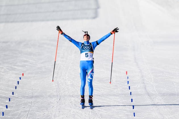 260215 Lisa Vittozzi of Italy celebrates in women s biathlon 10 km pursuit during day 9 of the 2026 Winter Olympics on February 15, 2026 in Anterselva. Photo: Jon Olav Nesvold BILDBYRAN COP 217 MB1330 skidskytte biathlon skiskyting Olympic Games, Olympische Spiele, Olympia, OS olympics winter olympics os ol olympiska spel vinter-os olympiske leker milano cortina 2026 milan cortina 2026 milano cortina 2026 olympic games milano cortina 2026 winter olympic games milano cortina-os milano cortina-ol vinter-ol 9 bbeng pursuit jaktstart jubel *** 260215 Lisa Vittozzi of Italy celebrates in women s biathlon 10 km pursuit during day 9 of the 2026 Winter Olympics on February 15, 2026 in Anterselva Photo Jon Olav Nesvold BILDBYRAN COP 217 MB1330 biathlon biathlon olympic games olympics winter olympics os ol olympic games winter os olympic games milano cortina 2026 milan cortina 2026 milan cortina 2026 olympic games milano cortina 2026 winter olympic games milano cortina os milano cortina ol winter ol 9 bbeng pursuit jaktstart jubel  Copyright: JONxOLAVxNESVOLD BB260215JE121