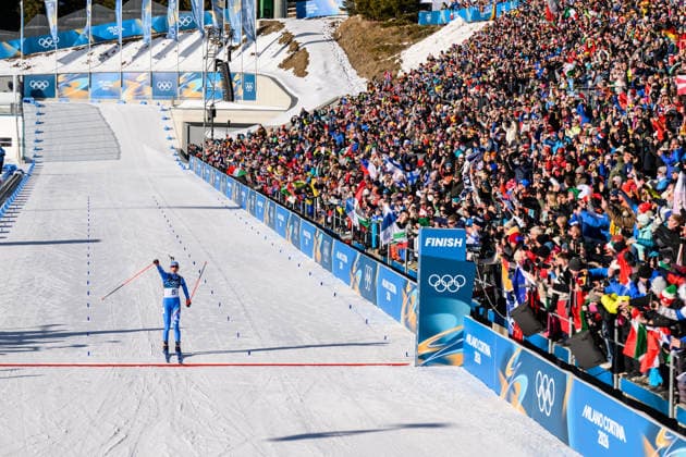 260215 Lisa Vittozzi of Italy celebrates winning in women s biathlon 10 km pursuit during day 9 of the 2026 Winter Olympics on February 15, 2026 in Anterselva. Photo: Mathias Bergeld BILDBYRAN kod MB MB1330 skidskytte biathlon skiskyting Olympic Games, Olympische Spiele, Olympia, OS olympics winter olympics os ol olympiska spel vinter-os olympiske leker milano cortina 2026 milan cortina 2026 milano cortina 2026 olympic games milano cortina 2026 winter olympic games milano cortina-os milano cortina-ol vinter-ol 9 bbeng pursuit jaktstart jubel *** 260215 Lisa Vittozzi of Italy celebrates winning in women s biathlon 10 km pursuit during day 9 of the 2026 Winter Olympics on February 15, 2026 in Anterselva Photo Mathias Bergeld BILDBYRAN code MB MB1330 biathlon biathlon olympic games olympics olympics winter olympics os ol olympic games winter os olympic games milano cortina 2026 milan cortina 2026 milano cortina 2026 olympic games milano cortina 2026 winter olympic games milano cortina os milano cortina ol winter ol 9 bbeng pursuit jaktstart jubel  Copyright: MATHIASxBERGELD BB260215MB096