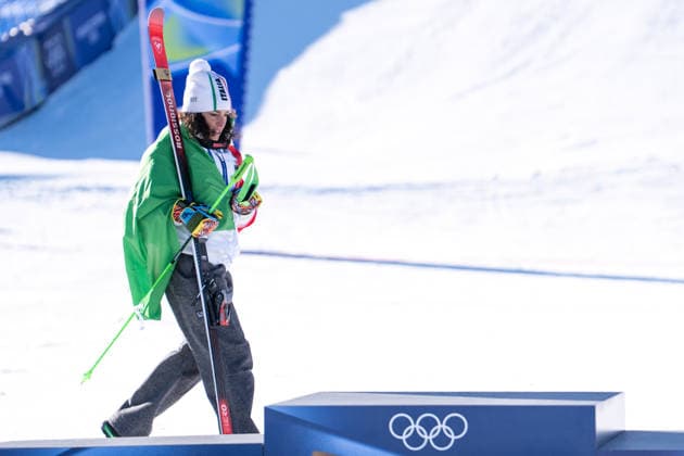 Alpine Skiing - Milano Cortina 2026 Winter Olympics: Day 9 Federica Brignone during Milano Cortina 2026 Winter Olympics Women s Giant Slalom at Tofane Alpine Skiing Centre in Cortina D Ampezzo on February 15, 2026 Cortina D Ampezzo Italy  Copyright: xFotoxOlimpikx originalFilename:jastrzebowski-alpinesk260215_np2NQ.jpg