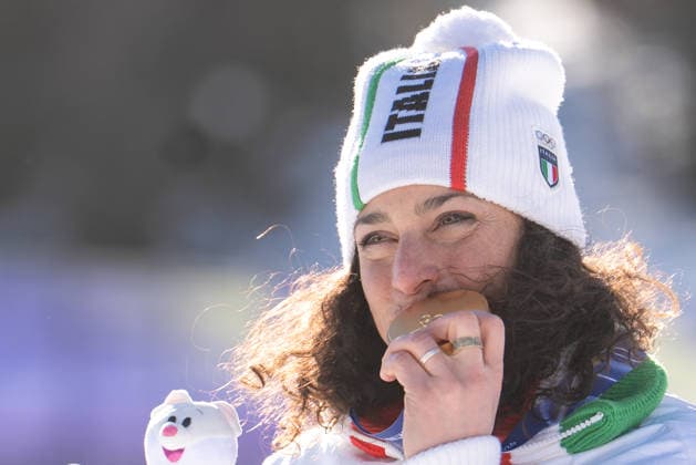 Alpine Skiing - Milano Cortina 2026 Winter Olympics: Day 9 Federica Brignone during Milano Cortina 2026 Winter Olympics Women s Giant Slalom at Tofane Alpine Skiing Centre in Cortina D Ampezzo on February 15, 2026 Cortina D Ampezzo Italy  Copyright: xFotoxOlimpikx originalFilename:jastrzebowski-alpinesk260215_npInc.jpg