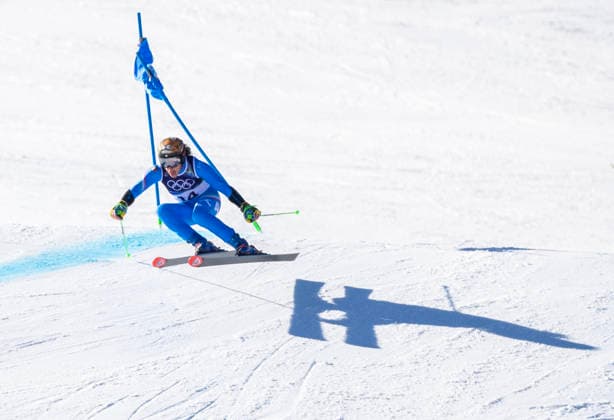 February 15, 2026, Cortina D ampezzo, Lombardy, Italy: Federica Brignone of Italy wins the gold medal in the Women s Giant Slalom at Tofane Alpine Skiing Centre for the Milano Cortina 2026 Winter Olympics. Cortina D ampezzo Italy - ZUMAsc5_ 20260215_oly_sc5_015 Copyright: xErichxSchlegelx
