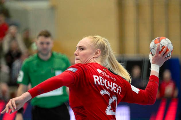 Johanna Reichert Thueringer HC, 29 GER, Thueringer HC vs Motherson Mosonmagyarovari KC , Handball, EHF European League Women, Group Phase , Season 2025 2026, 15 02 2026 GER, Thueringer HC vs Motherson Mosonmagyarovari KC , Handball, EHF European League Women, Group Phase , Season 2025 2026, 15 02 2026 Bad Langensalza Copyright: xEibner-Pressefoto MartinxHerbstx EP_MHT