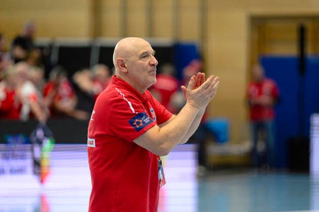 Herbert Mueller Thueringer HC, Coach GER, Thueringer HC vs Motherson Mosonmagyarovari KC , Handball, EHF European League Women, Group Phase , Season 2025 2026, 15 02 2026 GER, Thueringer HC vs Motherson Mosonmagyarovari KC , Handball, EHF European League Women, Group Phase , Season 2025 2026, 15 02 2026 Bad Langensalza Copyright: xEibner-Pressefoto MartinxHerbstx EP_MHT
