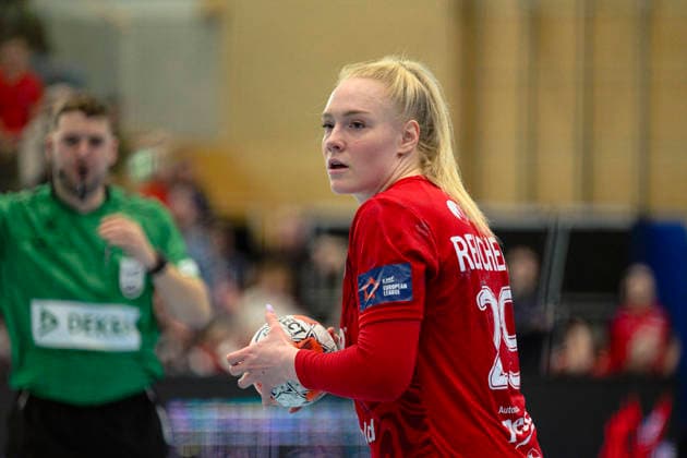 Johanna Reichert Thueringer HC, 29 GER, Thueringer HC vs Motherson Mosonmagyarovari KC , Handball, EHF European League Women, Group Phase , Season 2025 2026, 15 02 2026 GER, Thueringer HC vs Motherson Mosonmagyarovari KC , Handball, EHF European League Women, Group Phase , Season 2025 2026, 15 02 2026 Bad Langensalza Copyright: xEibner-Pressefoto MartinxHerbstx EP_MHT