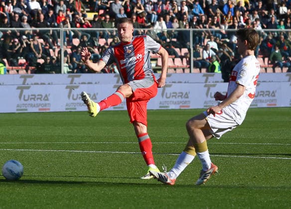 Cremonese Jamie Vardy during the Serie A soccer match between Cremonese and Genoa at the Giovanni Zini in Cremona, north west Italy - Domenica, 15 Febbraio 2026. - Soccer .  Copyright: xAlbertoxMariani LaPressex