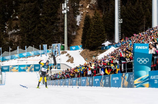 260215 Martin Ponsiluoma of Sweden celebrates wining the men s biathlon 12,5 km pursuit during day 9 of the 2026 Winter Olympics on February 15, 2026 in Anterselva. Photo: Mathias Bergeld BILDBYRAN kod MB MB1329 skidskytte biathlon skiskyting Olympic Games, Olympische Spiele, Olympia, OS olympics winter olympics os ol olympiska spel vinter-os olympiske leker milano cortina 2026 milan cortina 2026 milano cortina 2026 olympic games milano cortina 2026 winter olympic games milano cortina-os milano cortina-ol vinter-ol 9 bbeng pursuit jaktstart jubel *** 260215 Martin Ponsiluoma of Sweden celebrates wining the men s biathlon 12,5 km pursuit during day 9 of the 2026 Winter Olympics on February 15, 2026 in Anterselva Photo Mathias Bergeld BILDBYRAN code MB MB1329 biathlon biathlon biathlon olympic games olympics olympics winter olympics os ol olympic games winter os olympic games milano cortina 2026 milan cortina 2026 milano cortina 2026 olympic games milano cortina 2026 winter olympic games milano cortina os milano cortina ol winter ol 9 bbeng pursuit jaktstart jubel  Copyright: MATHIASxBERGELD BB260215MB128