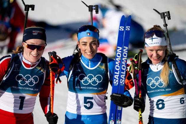 Milano Cortina 2026, biathlon, women, pursuit 10 km, Olympic champion Lisa Vittozzi