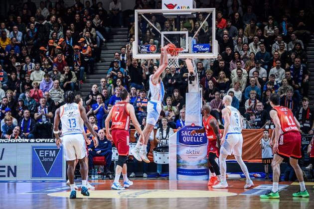 Basketball, BBL, Science City Jena - FC Bayern Munich