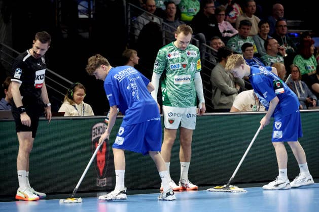 DEU, DHB, 1 HBL, Fuechse Berlin vs TVB Stuttgart, 15 02 2026, Max Schmeling Halle, Berlin, DEU, DHB, 1 HBL, Fuechse Berlin vs TVB Stuttgart, in the picture Mathias Gidsel Fuechse Berlin 19 nordphotoxGmbHx xEngler nph00076