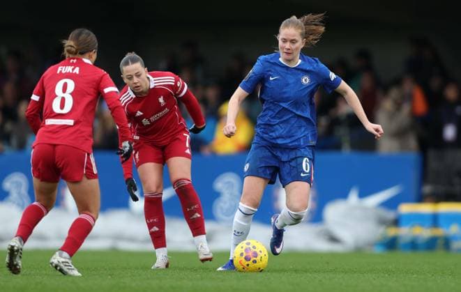 Football, England, Women, Chelsea FC - Liverpool FC