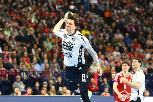 Handball I Men I Season 2025 2026 I Bundesliga I 21 Matchday I HSV Hamburg SG Flensburg Handewitt I 15 02 2026 Lasse Möller 64, SG Flensburg Handewitt Hamburg Barclaycard Arena Hamburg Germany Copyright: xLobeca RalfxHomburgx