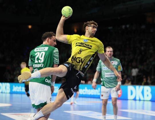GER HBL Season 2025 2026 FÜCHSE Berlin vs TV Stuttgart, 15 02 26, Max Schmeling Halle, Berlin, Antinio SERRADILLA TVB Stuttgart 5