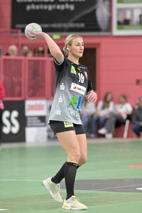 Lea Gruber SV Union Halle Neustadt, 19 TusSies Metzingen vs SV Union Halle Neustadt, Handball, Alsco HBF, 17 League Matchday, Season 2025 2026, 15 02 2026 TusSies Metzingen vs SV Union Halle Neustadt, Handball, Alsco HBF, 17 League Matchday, Season 2025 2026, 15 02 2026 Tuebingen Copyright: xEibner-Pressefoto TobiasxBaurx EP_TBR