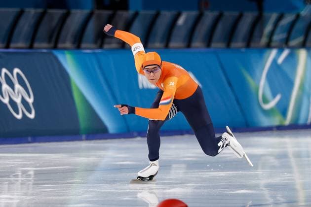 MILAN , 15-02-2026 , Milano Speed skating, Eisschnelllauf Stadium , Olympic Winter games, Winterspiele,Spiele, Summer games 2026 - Speed Skating 500m ladies , Picture shows Anna Boersma Olympic Winter Games 2026 - Speed Skating 500m ladies  x201629364x Copyright: