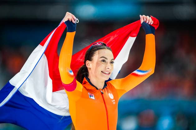 2026-02-15 - Milano Cortina 2026 Winter Olympics 500m Women MILAN, ITALY - FEBRUARY 15: Femke Kok of Netherlands during the 500m Women Milano Cortina 2026 Winter Olympics at the Milano Speed skating, Eisschnelllauf Arena on February 15, 2026 in Milan, Italy Milan Milano Speed Skating Arena Italy Content not available for redistribution in The Netherlands directly or indirectly through any third parties. Copyright: xAndrexWeeningx
