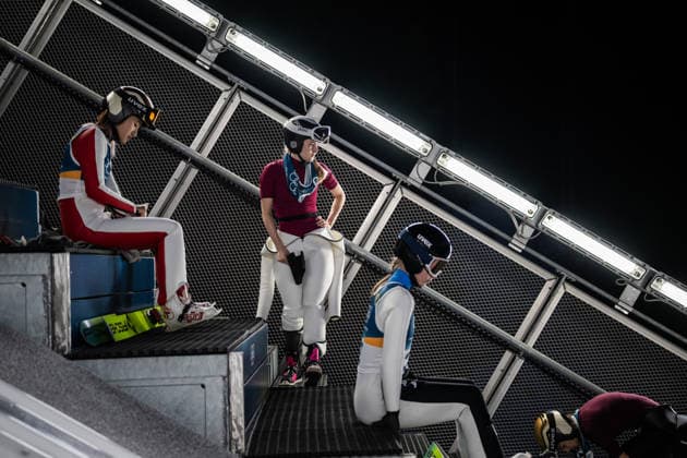 260215 Frida Westman of Sweden during a trial run ahead of the women™s large hill individual Ski jumping, Skispringen, Ski, nordisch during day 9 of the 2026 Winter Olympics on February 15, 2026 in Predazzo. Photo: Maxim Thore BILDBYRAN kod MT MT0984 backhoppning ski jumping skihopping Olympic Games, Olympische Spiele, Olympia, OS olympics winter olympics os ol olympiska spel vinter-os olympiske leker milano cortina 2026 milan cortina 2026 milano cortina 2026 olympic games milano cortina 2026 winter olympic games milano cortina-os milano cortina-ol vinter-ol 9 bbeng dam sverige *** 260215 Frida Westman of Sweden during a trial run ahead of the women™s large hill individual ski jumping during day 9 of the 2026 Winter Olympics on February 15, 2026 in Predazzo Photo Maxim Thore BILDBYRAN kod MT MT0984 backhoppning ski jumping skihopping olympic games olympics winter olympics os ol olympiska spel vinter os olympiske leker milano cortina 2026 milan cortina 2026 milano cortina 2026 olympic games milano cortina 2026 winter olympic games milano cortina os milano cortina ol vinter ol 9 bbeng dam sverige  Copyright: MAXIMxTHORE BB260215MT122