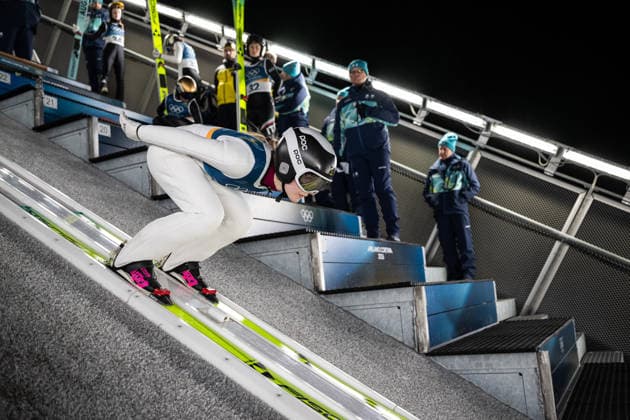 260215 Frida Westman of Sweden during a trial run ahead of the women™s large hill individual Ski jumping, Skispringen, Ski, nordisch during day 9 of the 2026 Winter Olympics on February 15, 2026 in Predazzo. Photo: Maxim Thore BILDBYRAN kod MT MT0984 backhoppning ski jumping skihopping Olympic Games, Olympische Spiele, Olympia, OS olympics winter olympics os ol olympiska spel vinter-os olympiske leker milano cortina 2026 milan cortina 2026 milano cortina 2026 olympic games milano cortina 2026 winter olympic games milano cortina-os milano cortina-ol vinter-ol 9 bbeng dam sverige *** 260215 Frida Westman of Sweden during a trial run ahead of the women™s large hill individual ski jumping during day 9 of the 2026 Winter Olympics on February 15, 2026 in Predazzo Photo Maxim Thore BILDBYRAN kod MT MT0984 backhoppning ski jumping skihopping olympic games olympics winter olympics os ol olympiska spel vinter os olympiske leker milano cortina 2026 milan cortina 2026 milano cortina 2026 olympic games milano cortina 2026 winter olympic games milano cortina os milano cortina ol vinter ol 9 bbeng dam sverige  Copyright: MAXIMxTHORE BB260215MT124