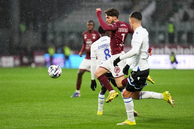 FC Metz v AJ Auxerre - Ligue 1 McDonald s 2025 2026 07 Giorgi TSITAICHVILI (fcm) during the Ligue 1 McDonald s match between Metz and Auxerre at Stade Saint-Symphorien on February 15, 2026 in Metz, France. Metz France  Copyright: xFEPx 776348286