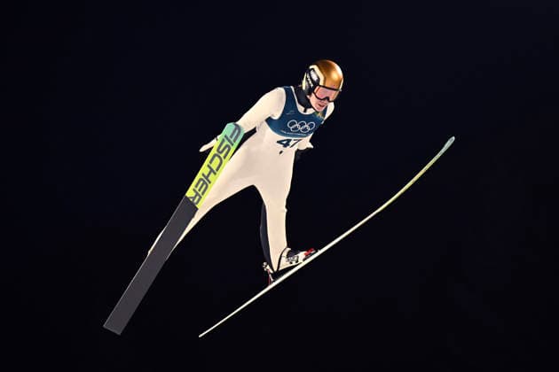 VAL DI FIEMME, ITALIEN 20260215 Anna Odine Strom, Norge, i damernas backhoppning i stora backen under vinter-OS pa Tesero längdskidstadion i Val di Fiemme, Italien. *** Bilden ingar i SPORTPAKET. För övriga BETALBILD *** VAL DI FIEMME ITALIEN x10430x *** VAL DI FIEMME, ITALY 20260215 Anna Odine Strom, Norway, in the womens ski jumping on the big slope during the Winter Olympics at the Tesero cross-country stadium in Val di Fiemme, Italy Picture in SPORT PACKAGE For others PAY PICTURE VAL DI FIEMME ITALY x10430x  Copyright: xChristinexOlsson TTx OS 2026 BACKHOPPNING