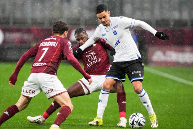 Football, France, FC Metz - AJ Auxerre