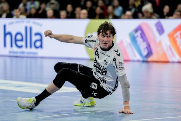 Germany Handball Bundesliga, DAIKIN HBL 2025 26, 21 Matchday Handball Sport Verein Hamburg vs Flensburg Handewitt Barclays Arena Hamburg Lasse Möller SG Flensburg Handewitt, 64 Copyright: xStefanxTrochax
