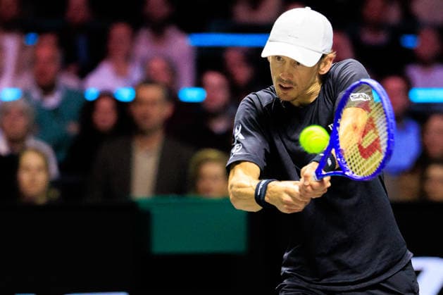 2026-02-15 ABN AMRO Open ROTTERDAM, NETHERLANDS - FEBRUARY 15: Alex de Minaur of Australia during the Final at the ABN AMRO Open at Ahoy on February 15, 2026 in Rotterdam, Netherlands. Rotterdam Ahoy Netherlands Content not available for redistribution in The Netherlands directly or indirectly through any third parties. Copyright: xMarcelxvanxPlateringenx