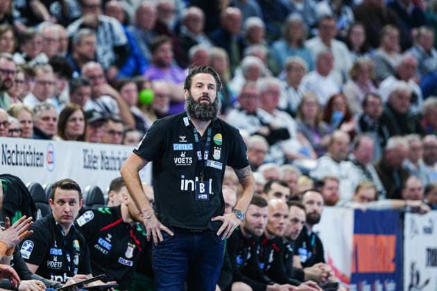 Bennet Wiegert SC Magdeburg, Coach GER, THW Kiel vs SC Magdeburg, Handball, 1 Bundesliga, Matchday 21, Season 2025 2026, 15 02 2026 GER, THW Kiel vs SC Magdeburg, Handball, 1 Bundesliga, Matchday 21, Season 2025 2026, 15 02 2026 Kiel Copyright: xEibner-Pressefoto MarcelxvonxFehrnx EP_MFN