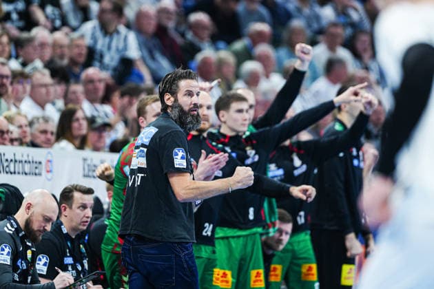 Bennet Wiegert SC Magdeburg, Coach GER, THW Kiel vs SC Magdeburg, Handball, 1 Bundesliga, Matchday 21, Season 2025 2026, 15 02 2026 GER, THW Kiel vs SC Magdeburg, Handball, 1 Bundesliga, Matchday 21, Season 2025 2026, 15 02 2026 Kiel Copyright: xEibner-Pressefoto MarcelxvonxFehrnx EP_MFN