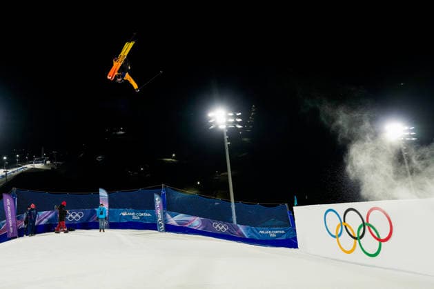 Winter Olympics in Milan Cortina 2026 Livigno, Italy 20260215. Tormod Frostad in action in the men s freeski Big Air in Livigno during the Winter Olympics in Milano Cortina 2026. Photo: Cornelius Poppe NTB Livigno Italy EDITORIAL USE ONLY. RESTRICTED USE FOR BETTING COMPANIES Ref:_SPOod_VRBCij3M.jpg *** Winter Olympics in Milan Cortina 2026 Livigno, Italy 20260215 Tormod Frostad in action in the men s freeski Big Air in Livigno during the Winter Olympics in Milano Cortina 2026 Photo Cornelius Poppe NTB Livigno Italy EDITORIAL USE ONLY RESTRICTED USE FOR BETTING COMPANIES  Copyright: xCorneliusxPoppex xNTBx