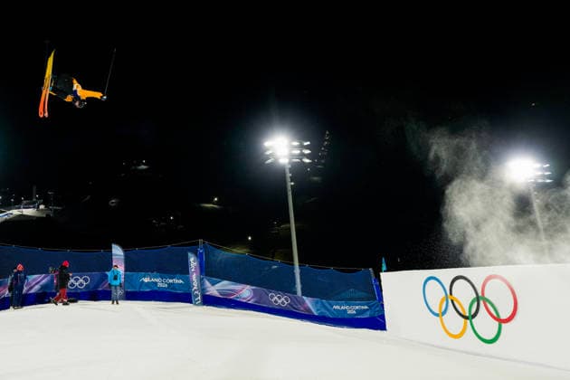 Winter Olympics in Milan Cortina 2026 Livigno, Italy 20260215. Tormod Frostad in action in the men s freeski Big Air in Livigno during the Winter Olympics in Milano Cortina 2026. Photo: Cornelius Poppe NTB Livigno Italy EDITORIAL USE ONLY. RESTRICTED USE FOR BETTING COMPANIES Ref:_SPOszKpGQmTW60.jpg *** Winter Olympics in Milan Cortina 2026 Livigno, Italy 20260215 Tormod Frostad in action in the men s freeski Big Air in Livigno during the Winter Olympics in Milano Cortina 2026 Photo Cornelius Poppe NTB Livigno Italy EDITORIAL USE ONLY RESTRICTED USE FOR BETTING COMPANIES  Copyright: xCorneliusxPoppex xNTBx