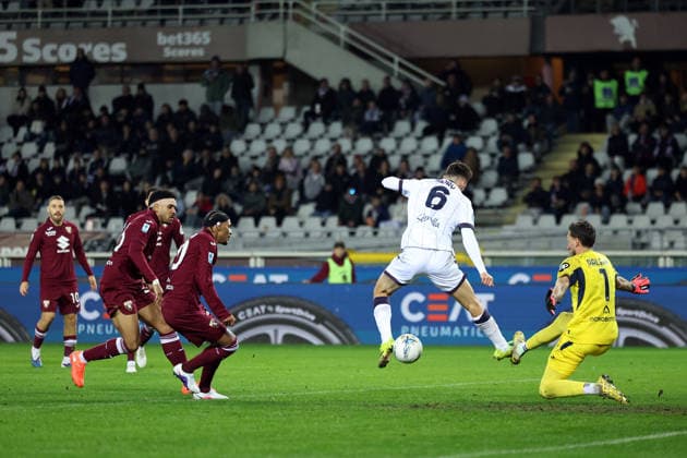 Mf Torino 15 02 2026 - campionato di calcio serie A Torino-Bologna foto Michele Finessi Image nella foto: gol Nikola Moro 